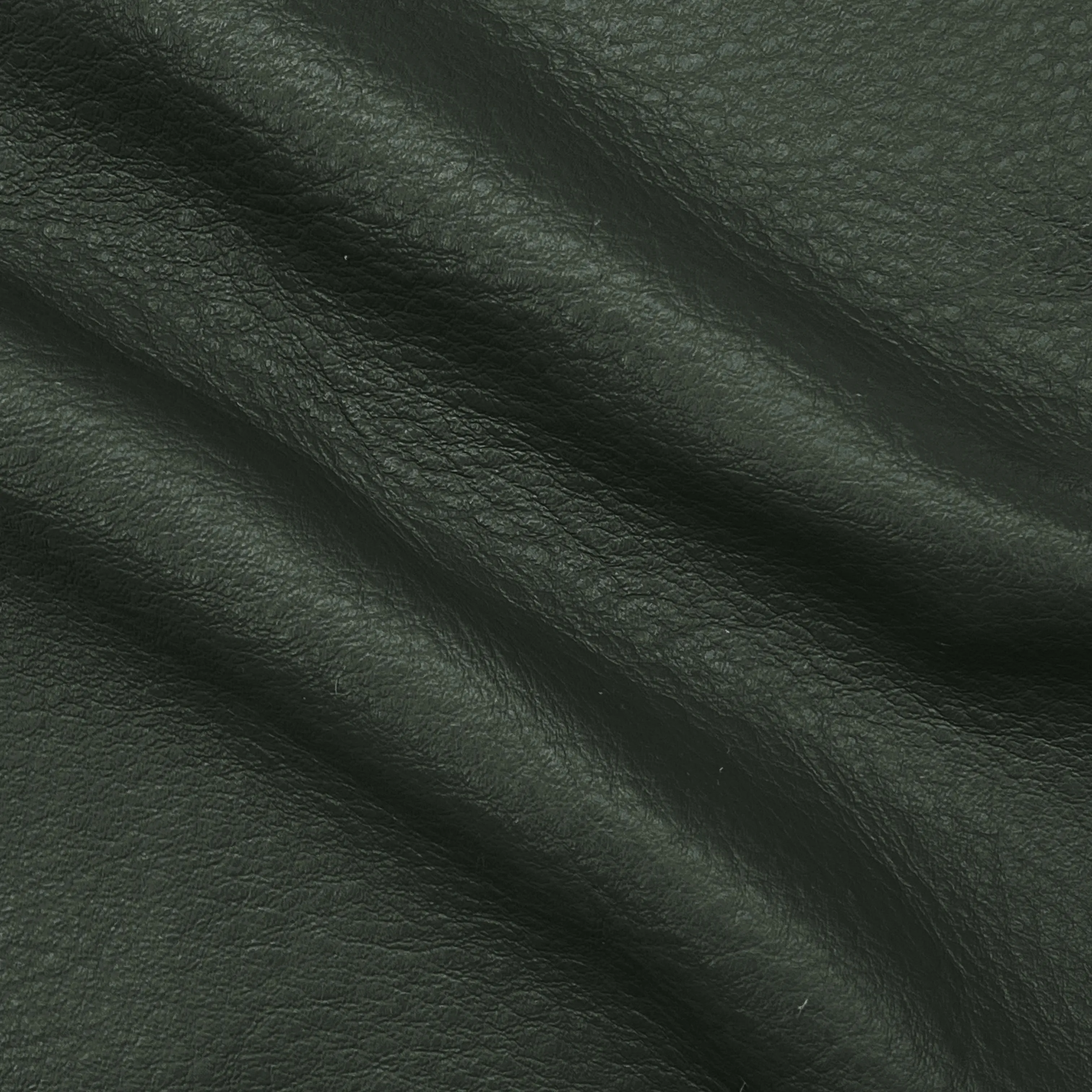 3oz (1.2mm) Pebble Cow Leather - Hunter Green (per square foot)