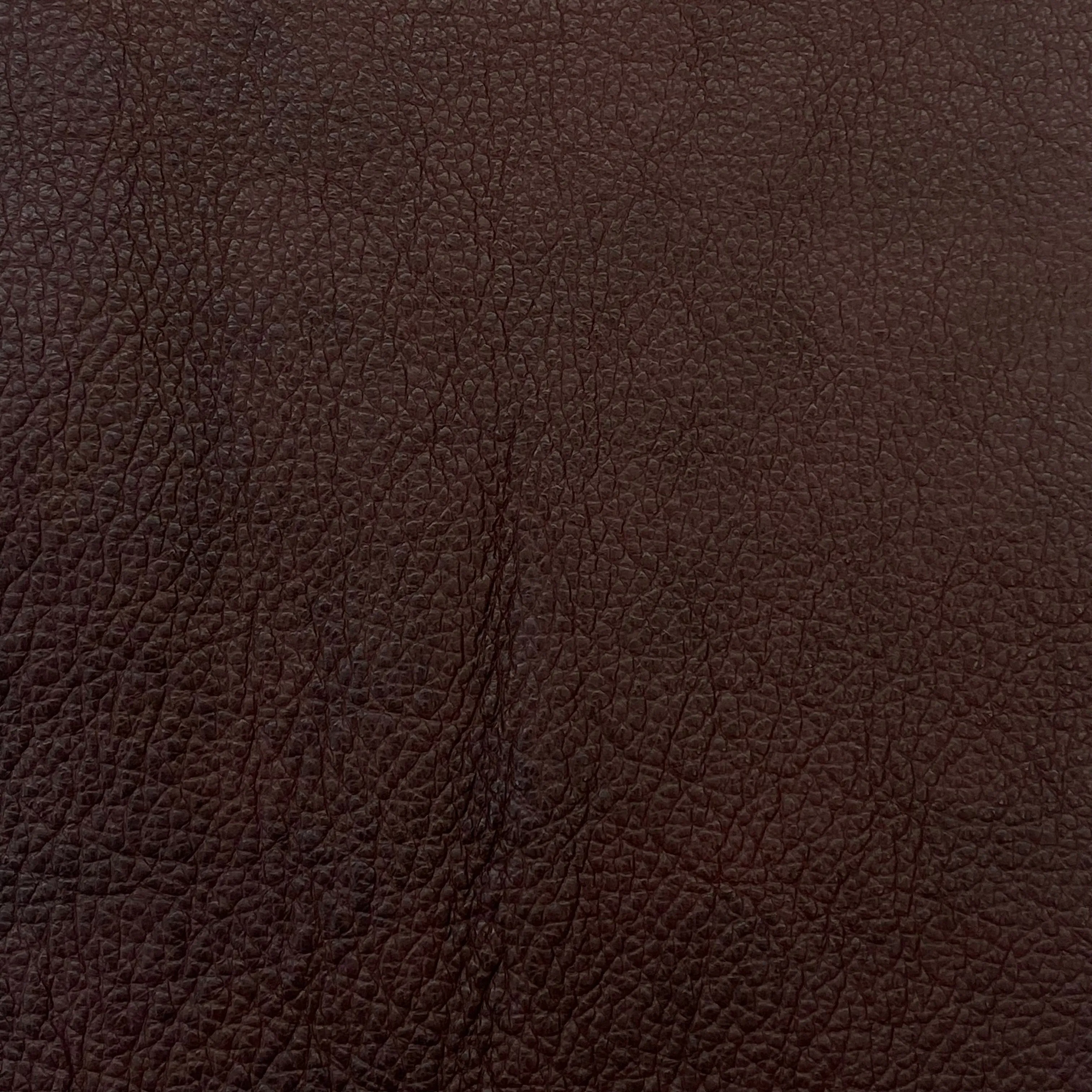 3oz (1.4mm) Pebble Cow Leather- Mahogany (per square foot)