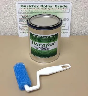 Acry-Tech Duratex Roller Grade Quart Kit -White Speaker Coating