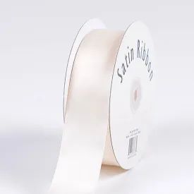 Antique White - Satin Ribbon Single Face - ( W: 7/8 Inch | L: 100 Yards )