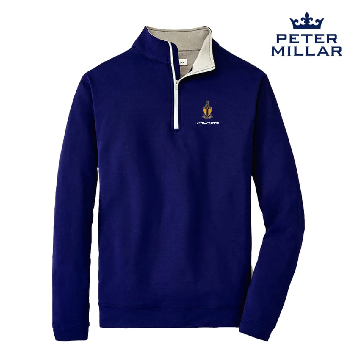 ATO Personalized Peter Millar Perth Stretch Quarter Zip