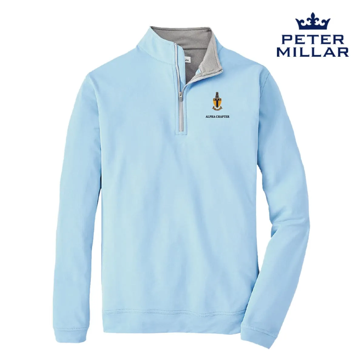 ATO Personalized Peter Millar Perth Stretch Quarter Zip