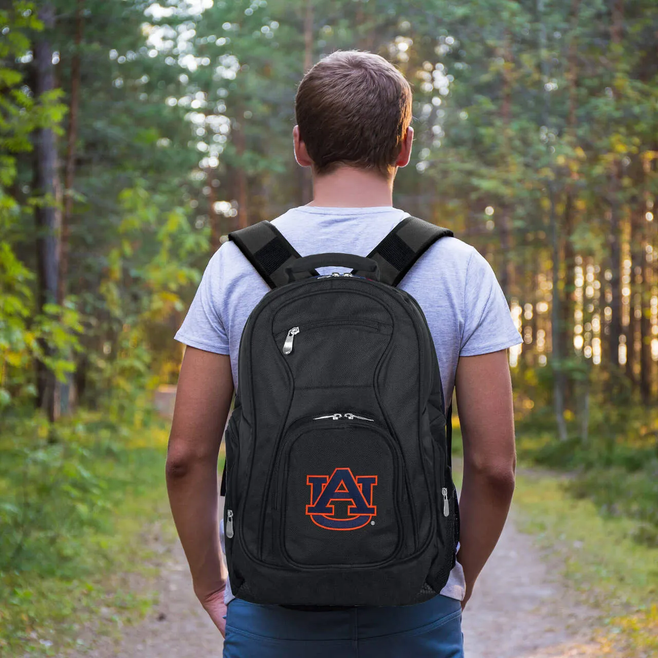 Auburn Tigers Laptop Backpack Black