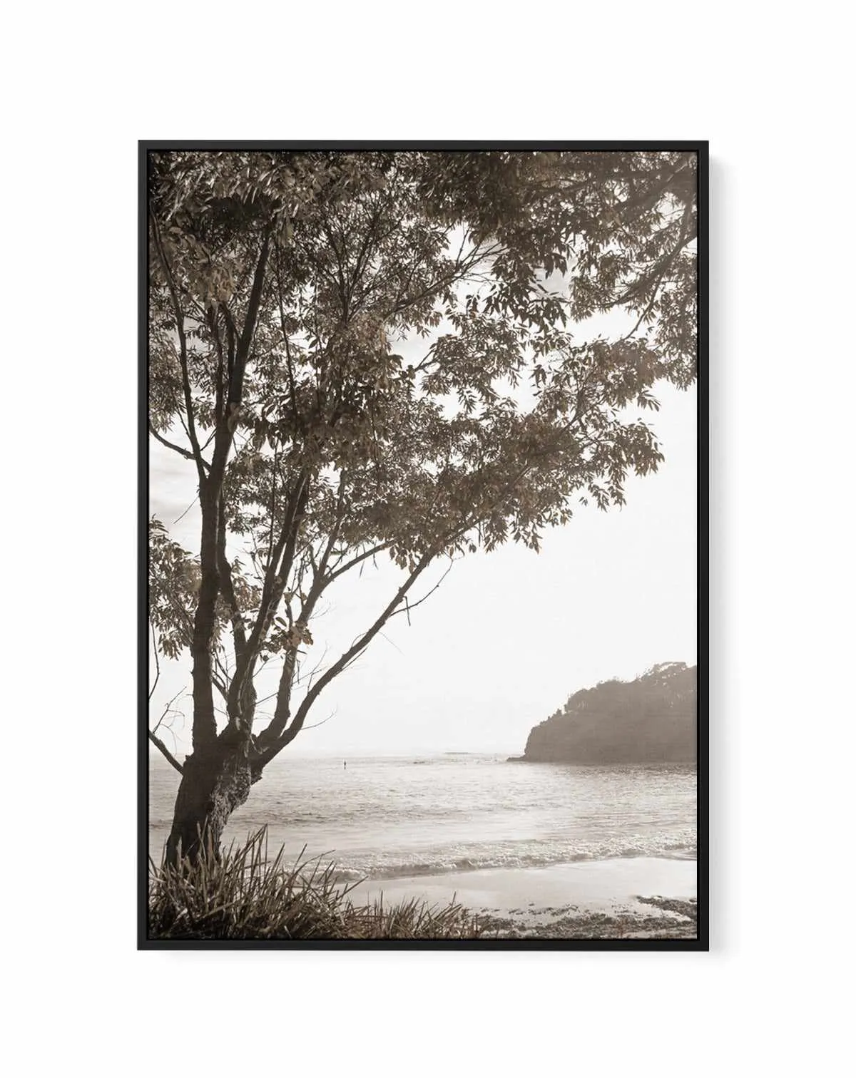 Australian Coast I | Framed Canvas Art Print