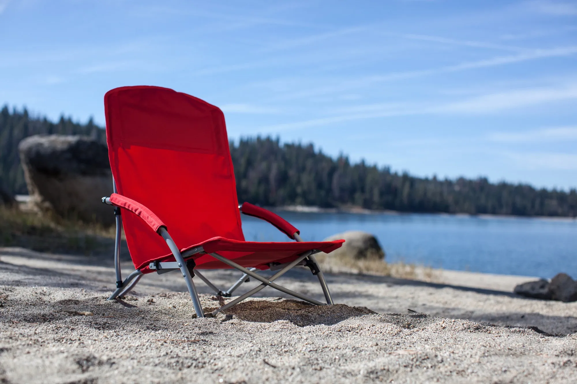 Beach Sayings The Beach is Where I Belong - Tranquility Beach Chair with Carry Bag