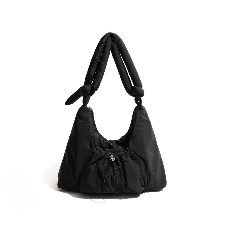 Bianca Nylon Puffy Shoulder Bag