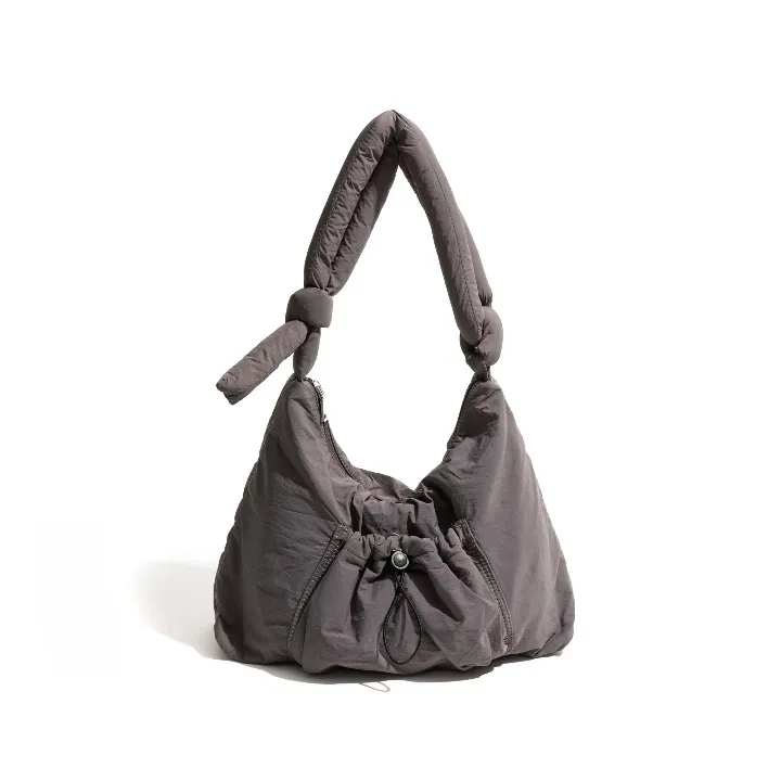 Bianca Nylon Puffy Shoulder Bag