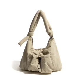 Bianca Nylon Puffy Shoulder Bag