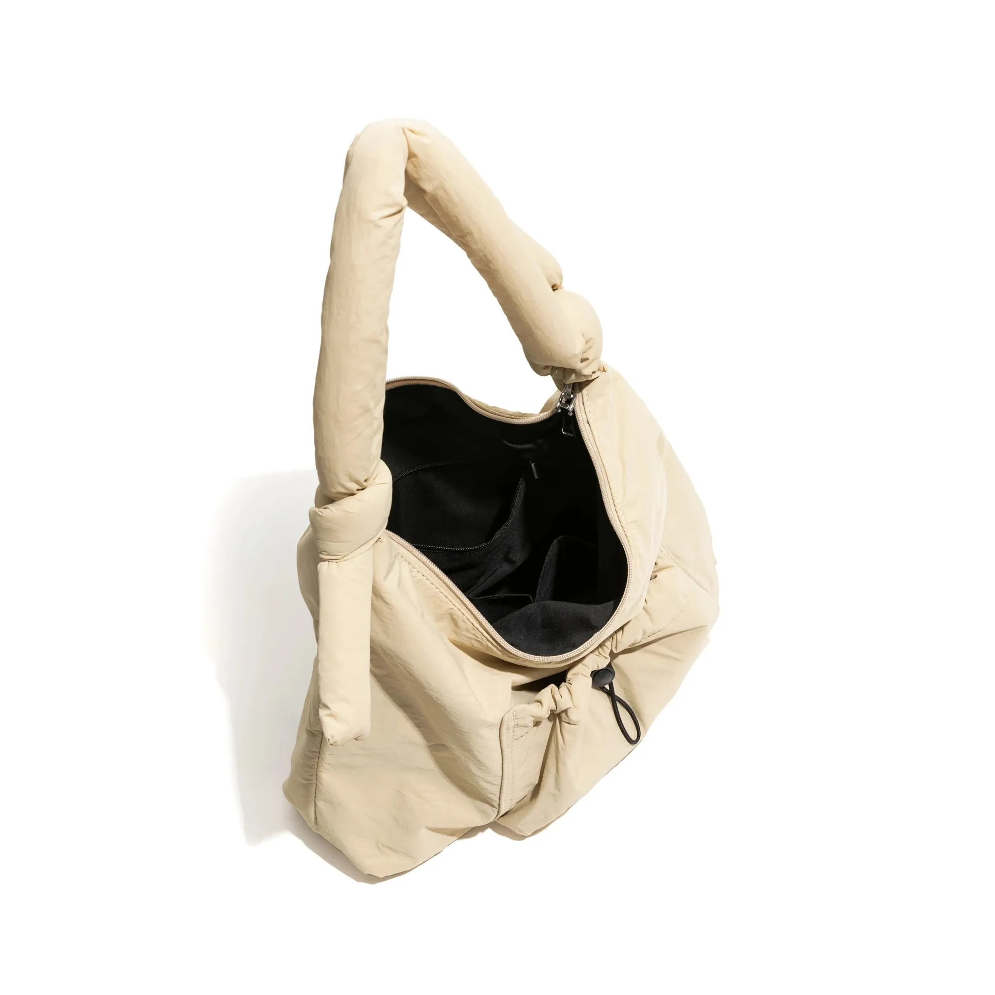 Bianca Nylon Puffy Shoulder Bag