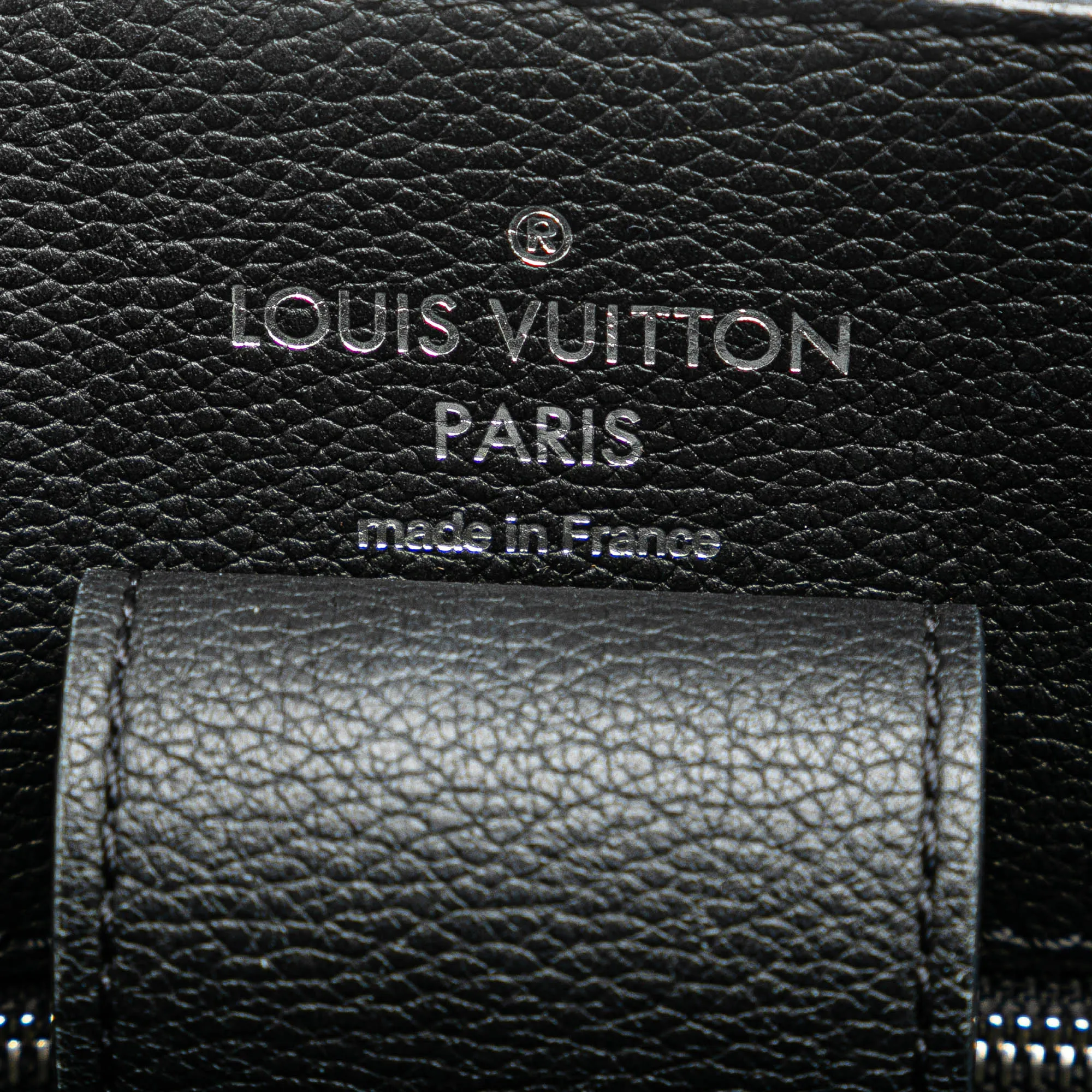 Black Louis Vuitton Studded Lock Me Bucket Bag