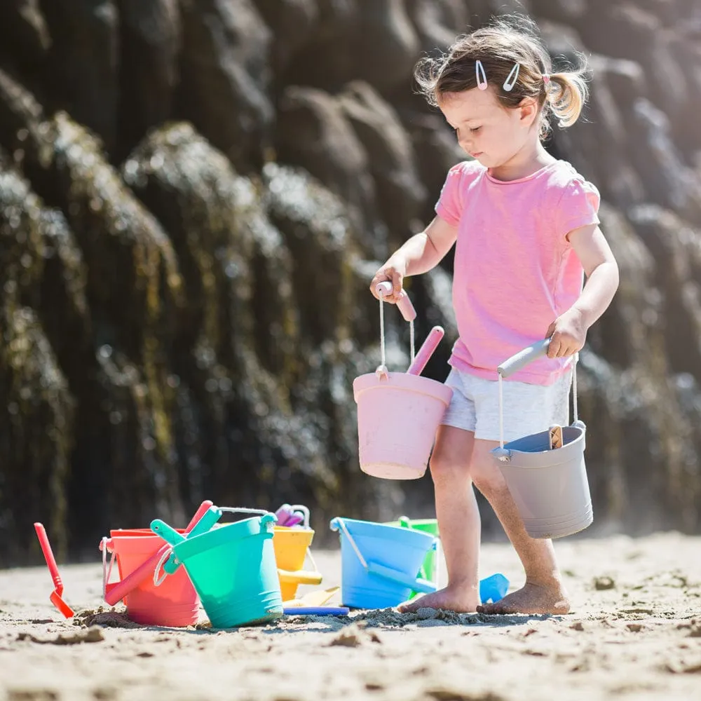 Blush Pink Silicone Bucket, Flyer and Spade Set