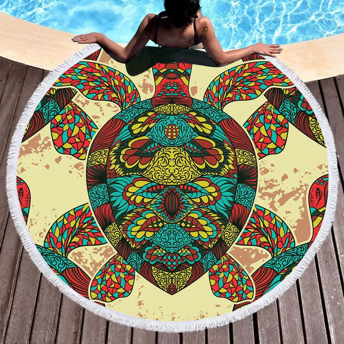 Bohemian Sea Turtle   Backpack