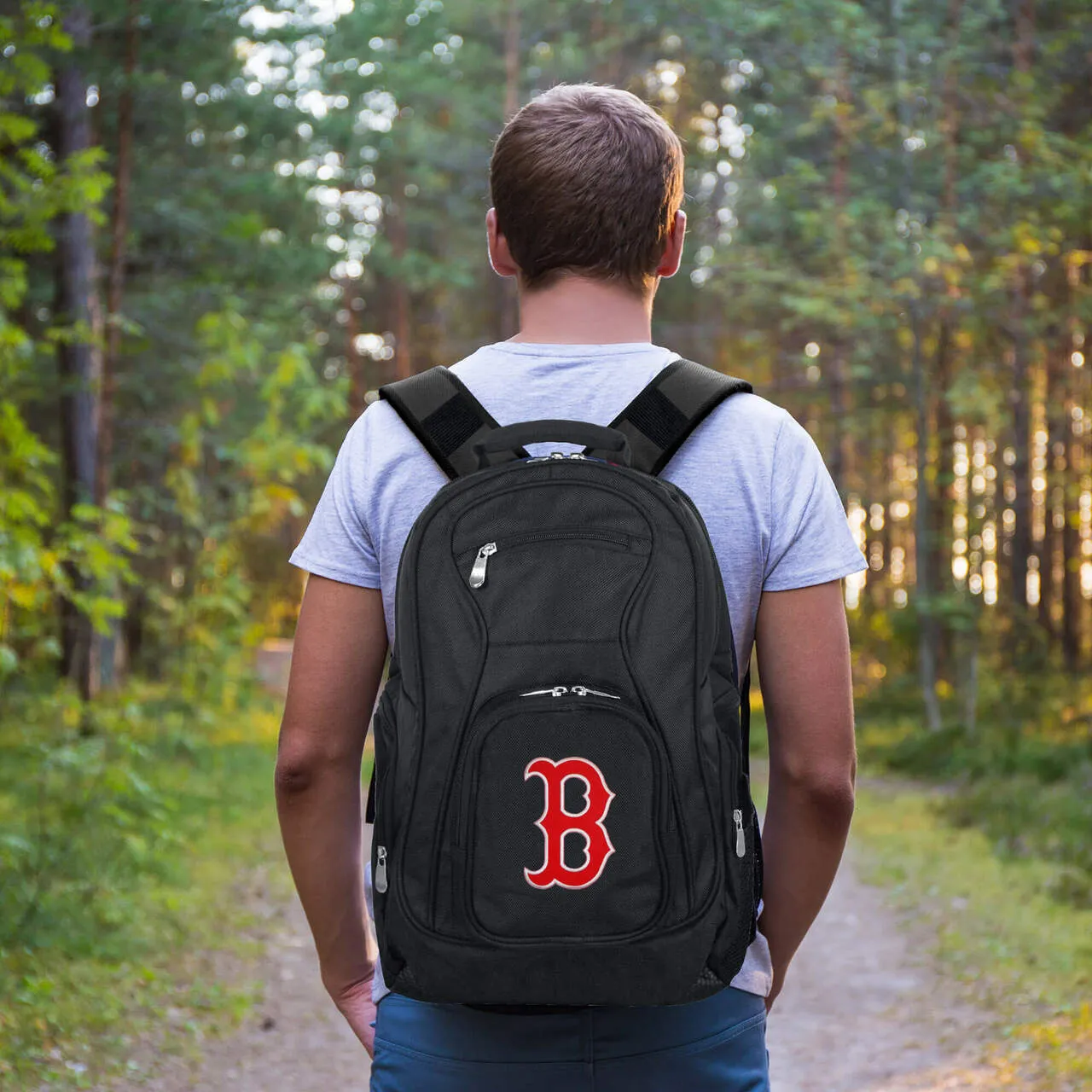 Boston Red Sox Laptop Backpack Black