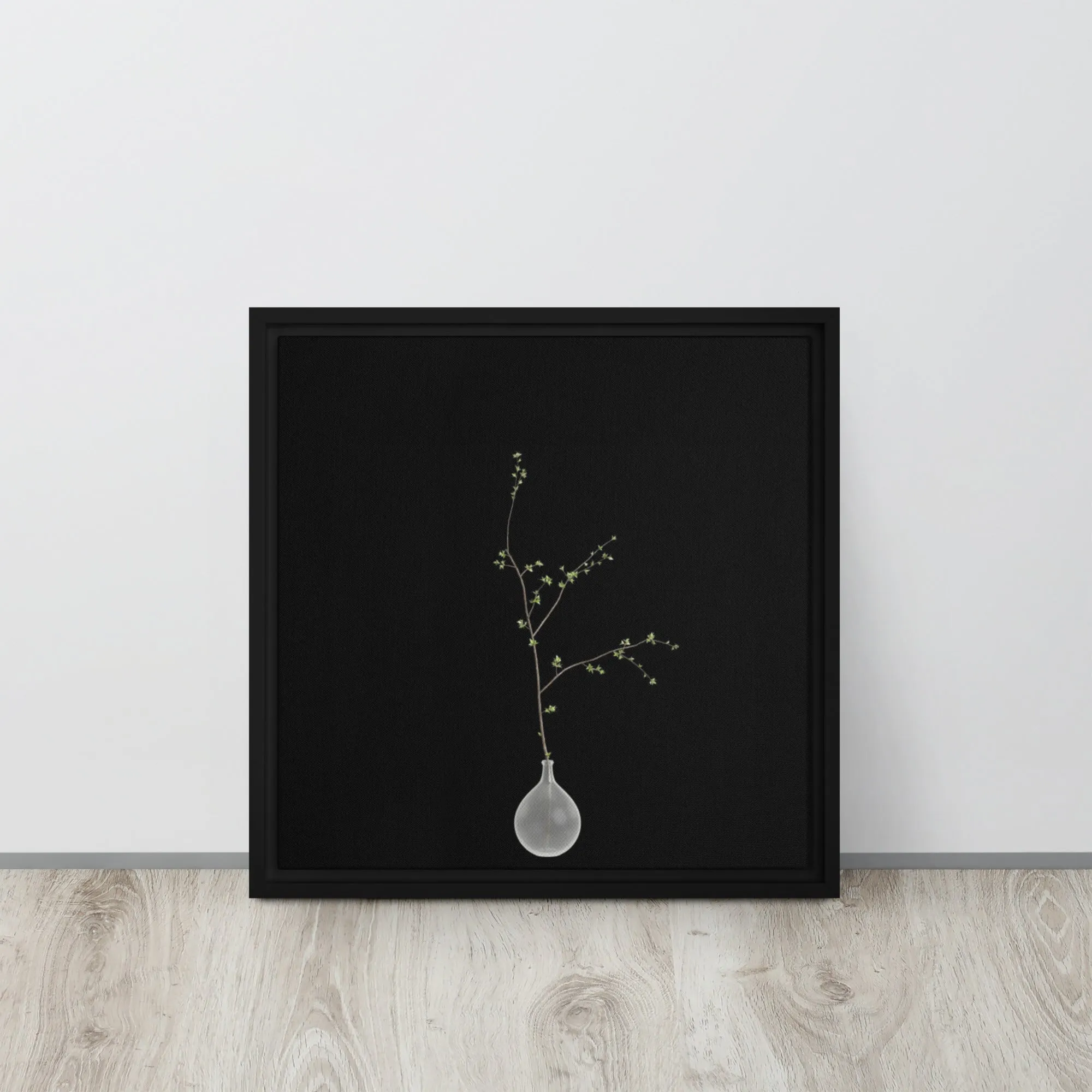 Branches Framed Canvas Print