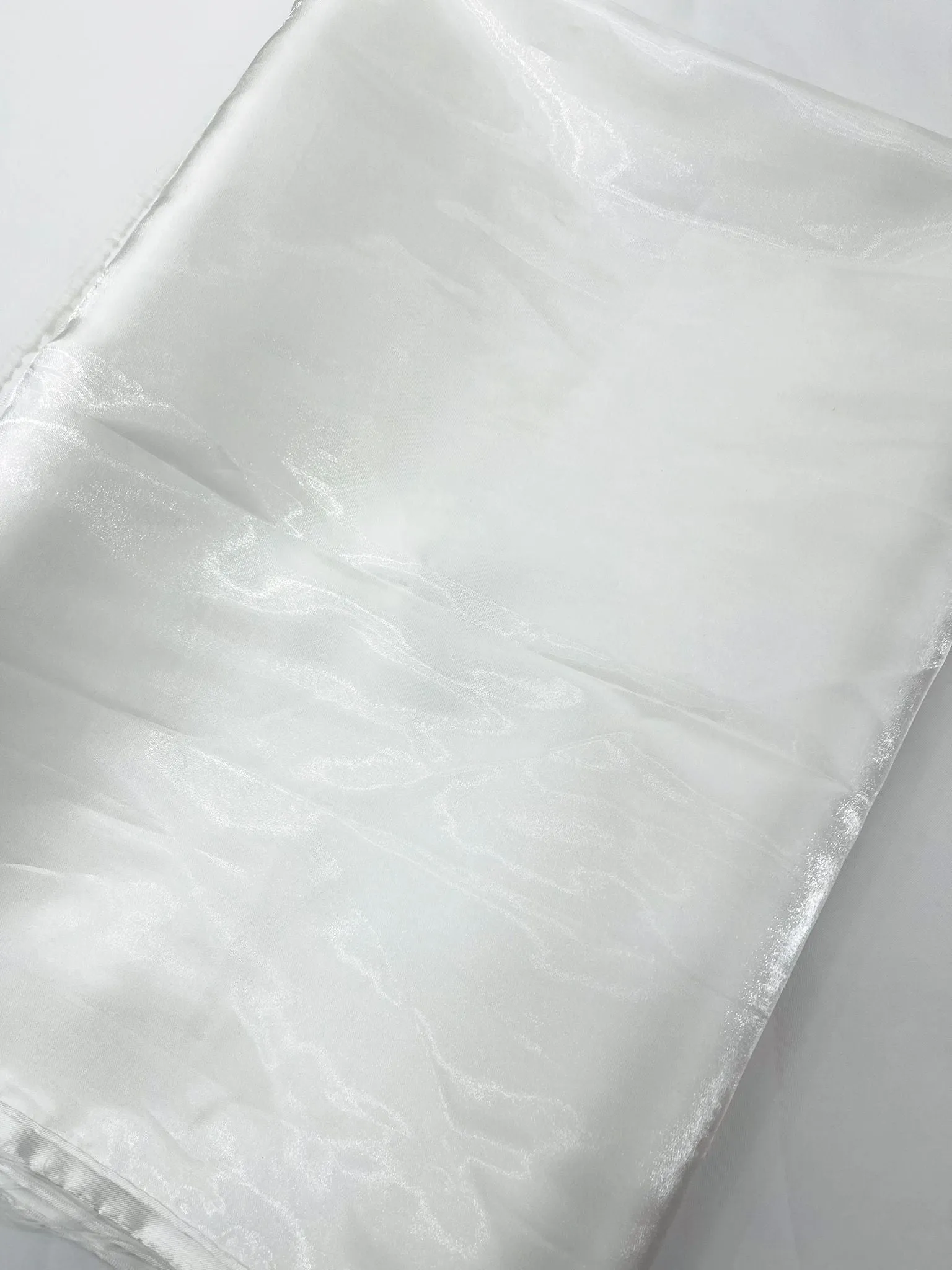 Bridal Liquid Satin Fabric (by the yard)