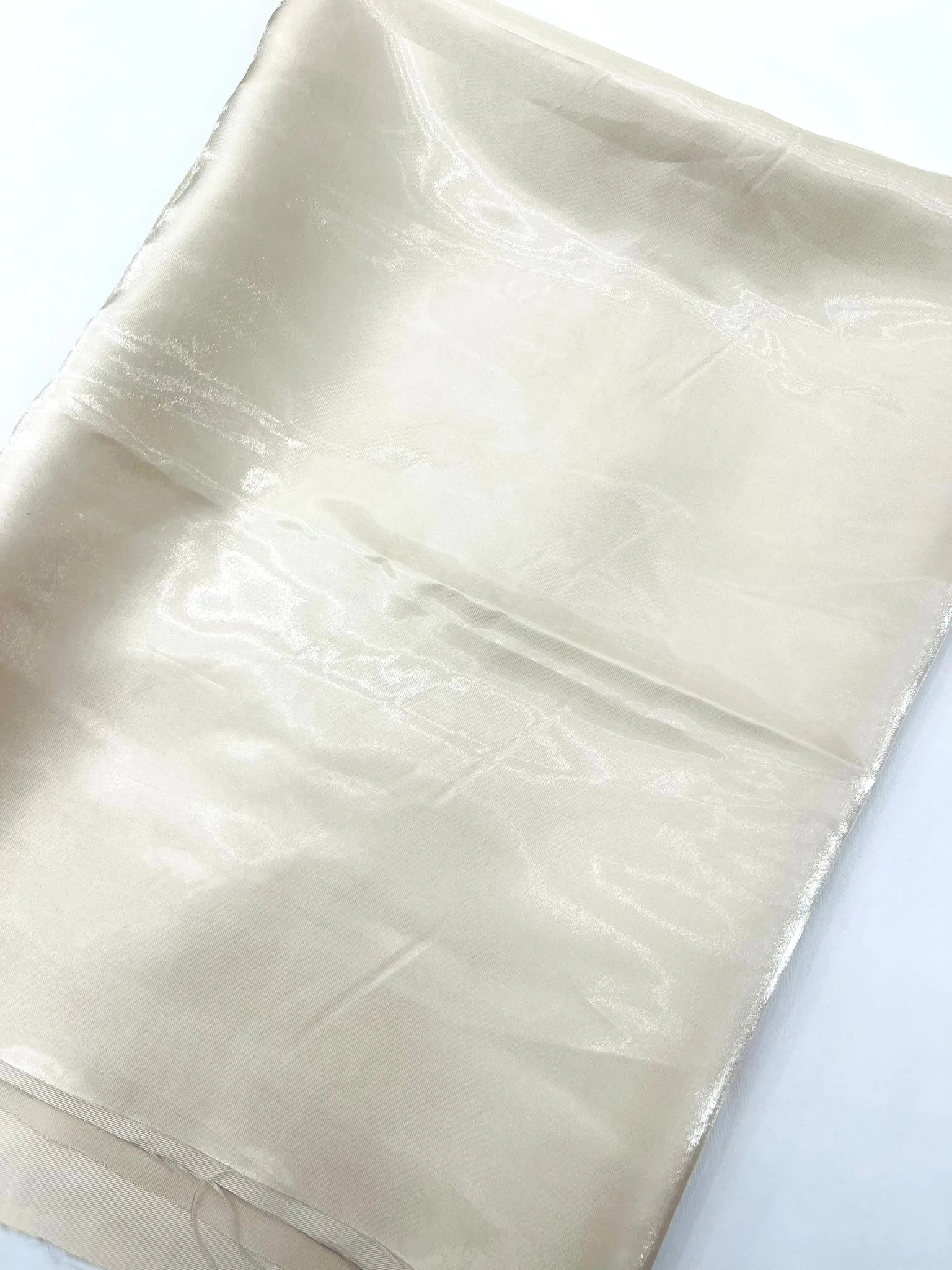 Bridal Liquid Satin Fabric (by the yard)