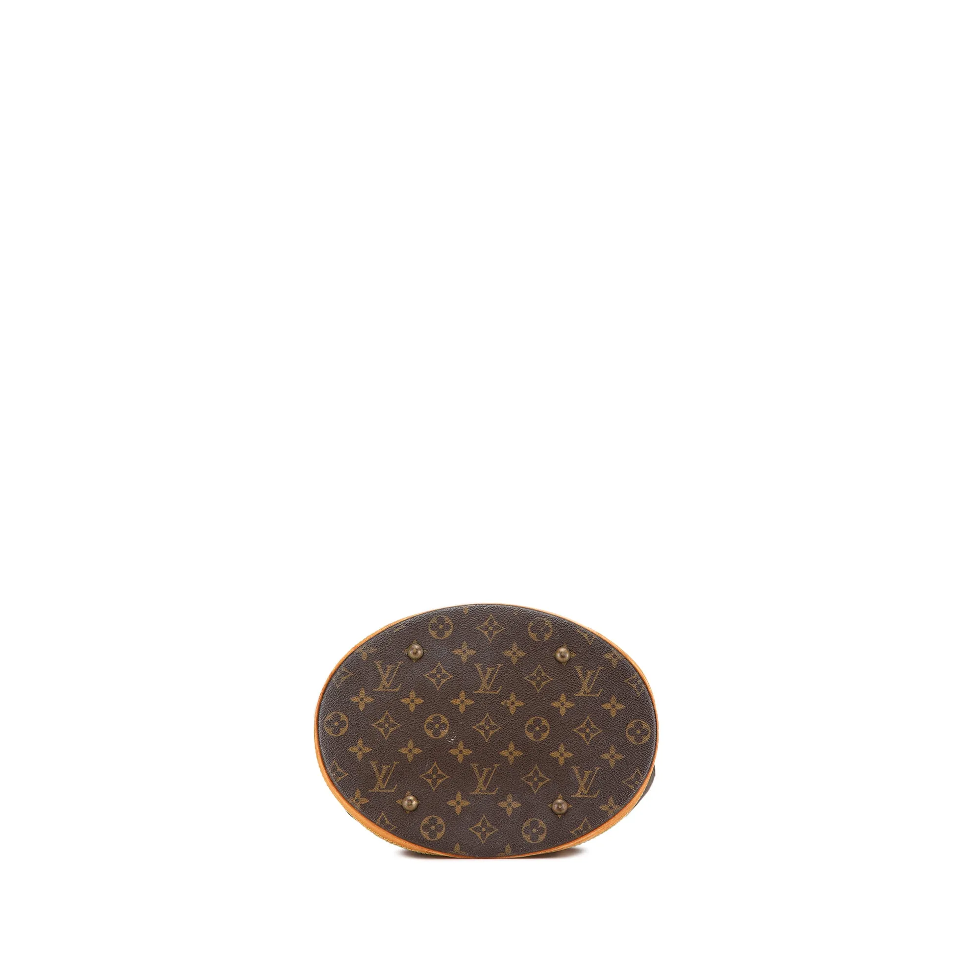 Brown Louis Vuitton Monogram Bucket GM