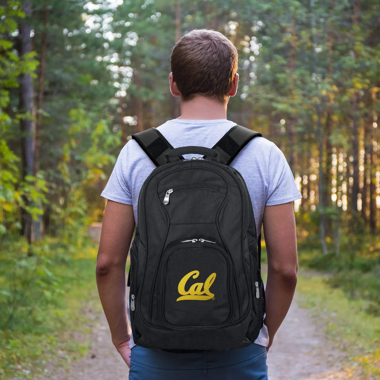 California Bears Laptop Backpack Black