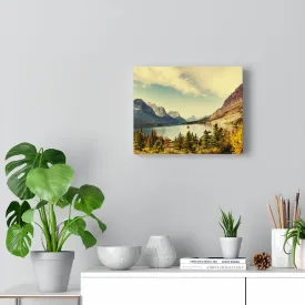 Canvas, Mountain Lake Scenic Art, Wall Art Canvas, Wall Decor, Home Decor