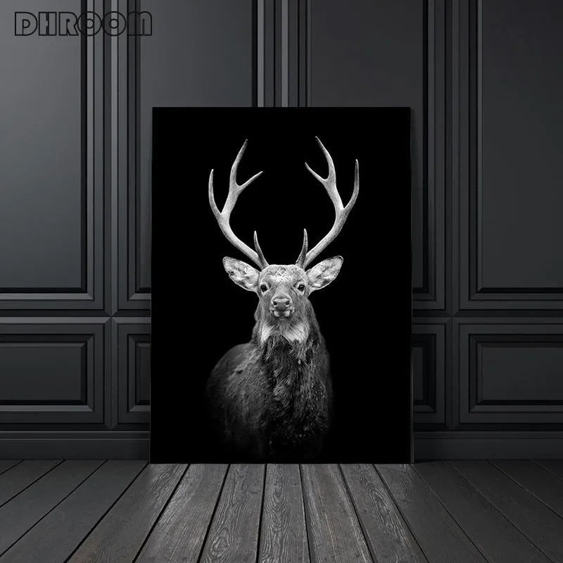 Canvas Painting Animal Wall Art