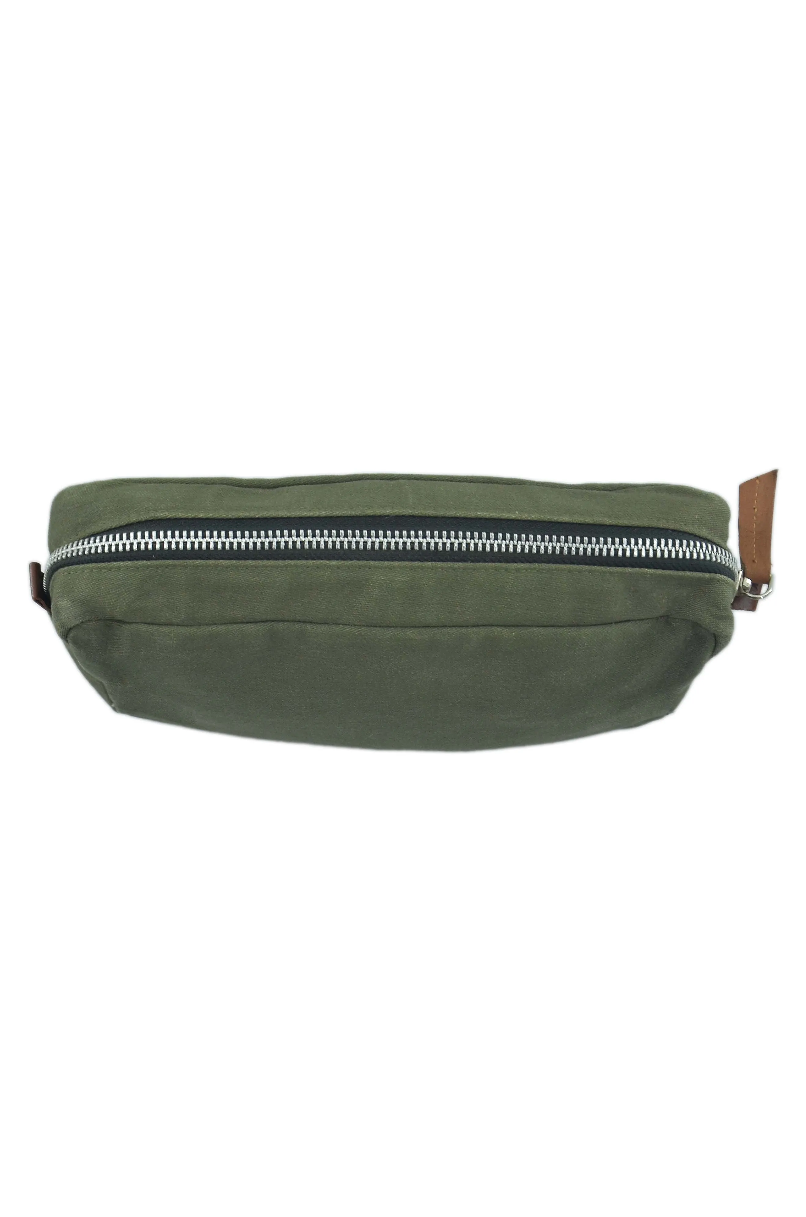 Canvas Zipper Toiletry Bag