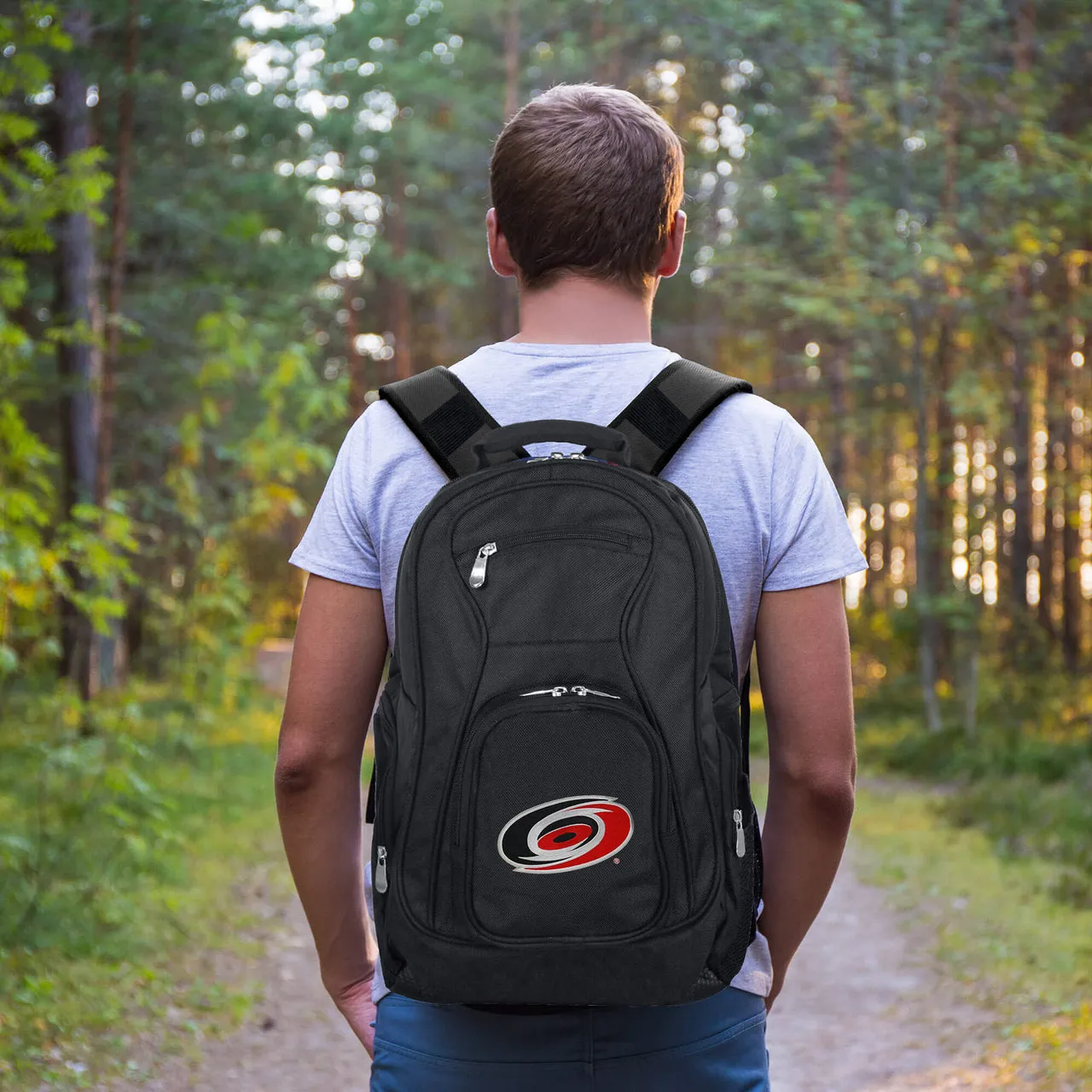 Carolina Hurricanes Laptop Backpack Black