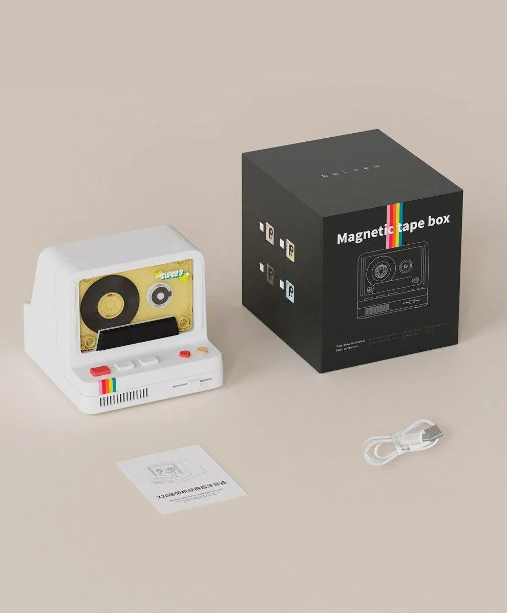 cassette style bluetooth speaker