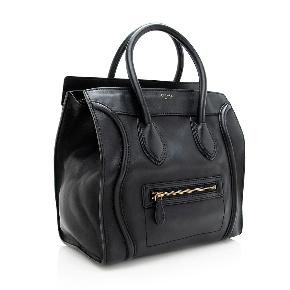 Celine Calfskin Mini Luggage Tote (SHF-19386)