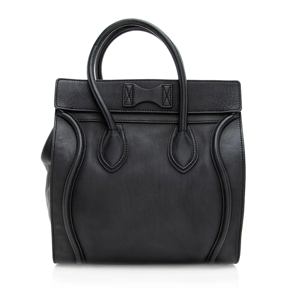 Celine Calfskin Mini Luggage Tote (SHF-19386)