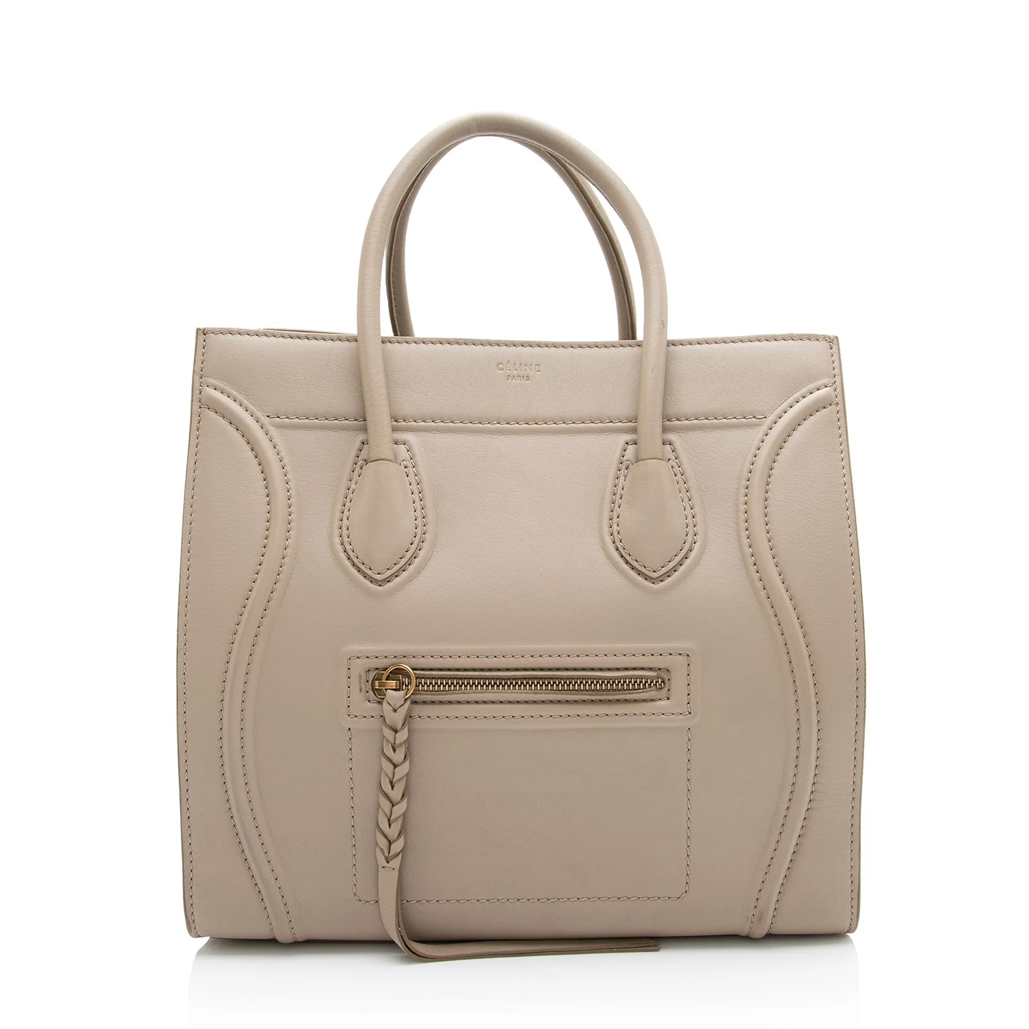 Celine Calfskin Phantom Luggage Tote (SHF-23577)