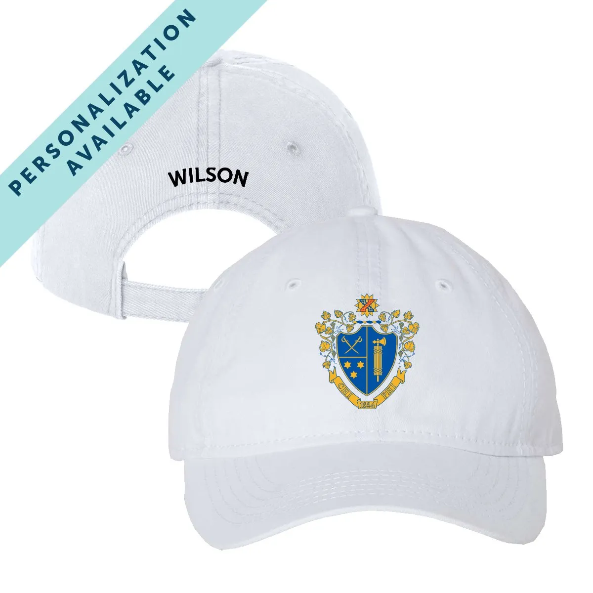 Chi Phi Classic Crest Ball Cap