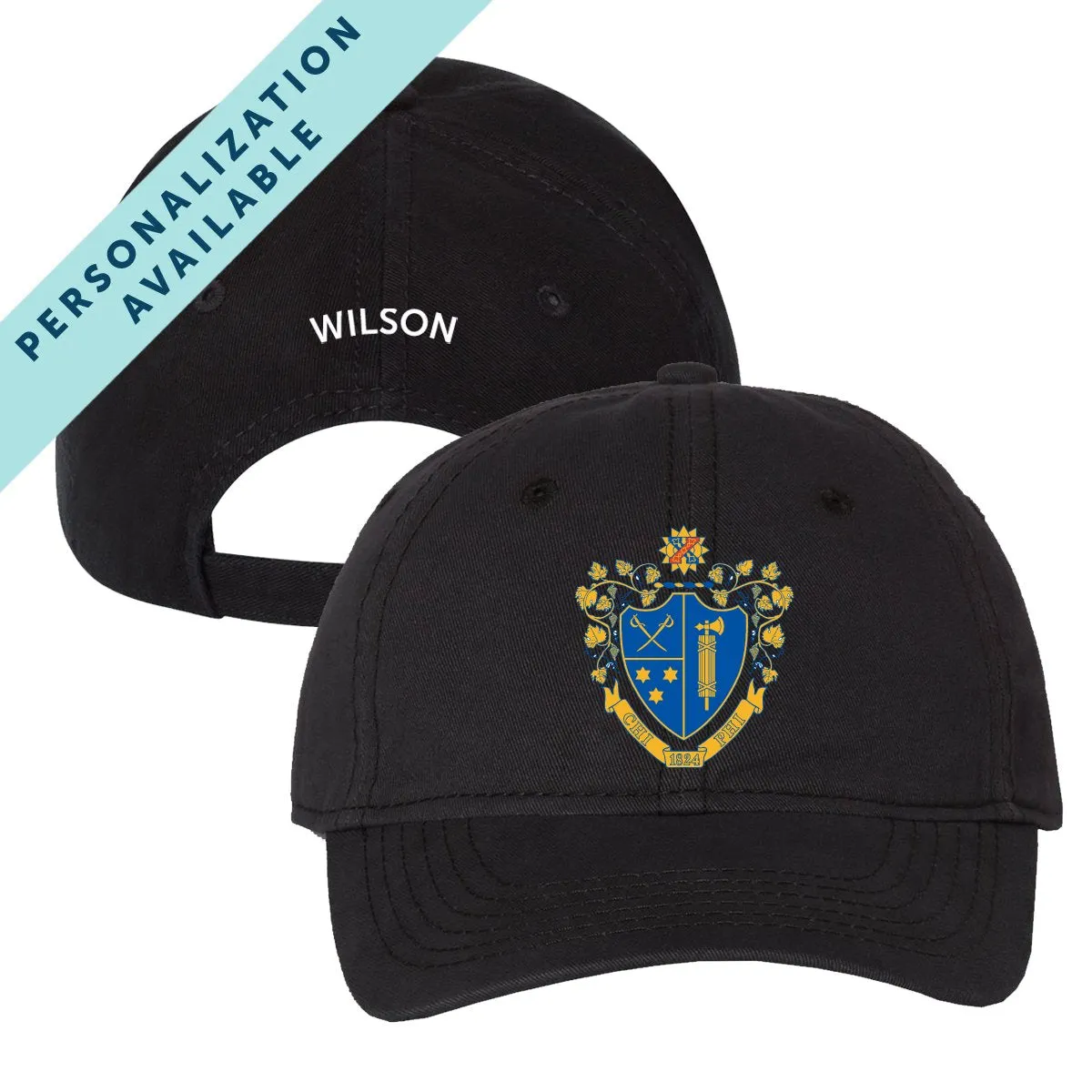 Chi Phi Classic Crest Ball Cap