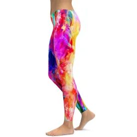 Color Splash Explosion Leggings