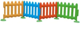 Colorful fence