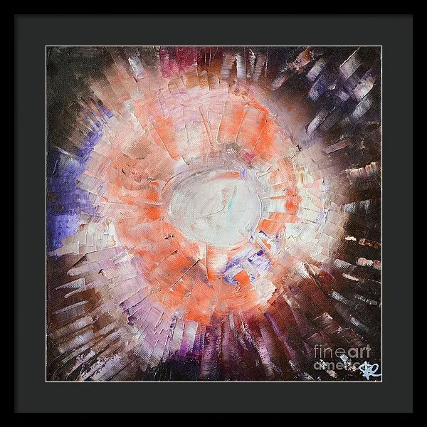 COSMIC BURST - Framed Print #1020