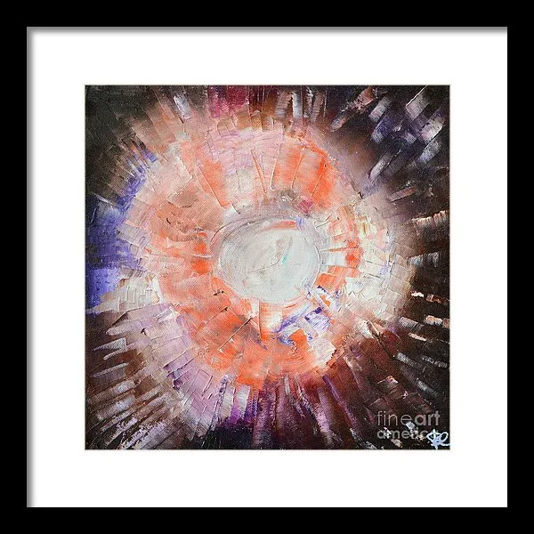 COSMIC BURST - Framed Print #1020