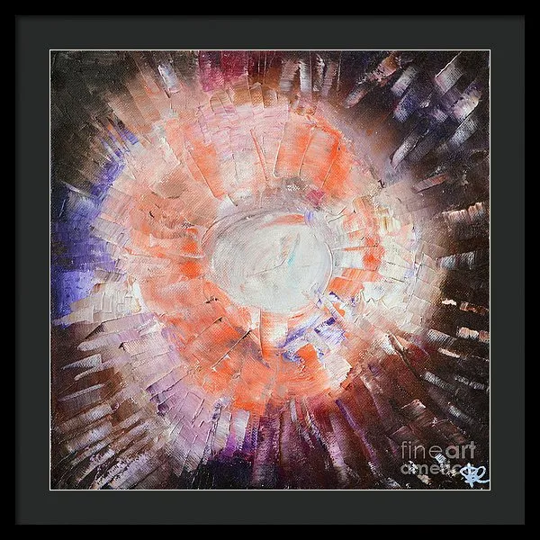 COSMIC BURST - Framed Print #1020