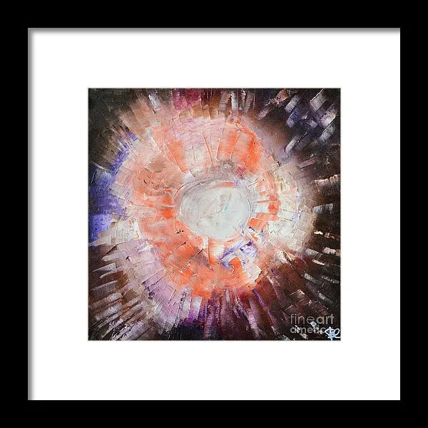 COSMIC BURST - Framed Print #1020