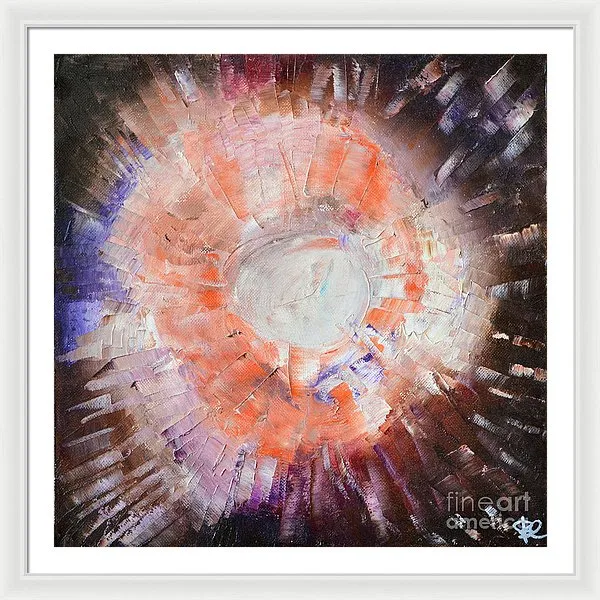 COSMIC BURST - Framed Print #1020