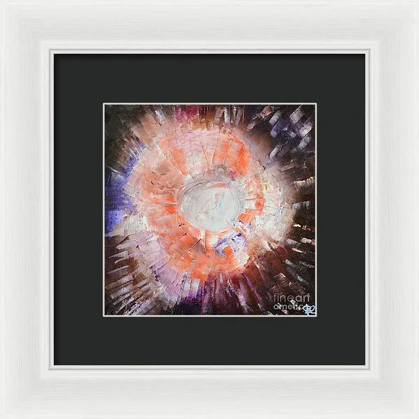 COSMIC BURST - Framed Print #1020