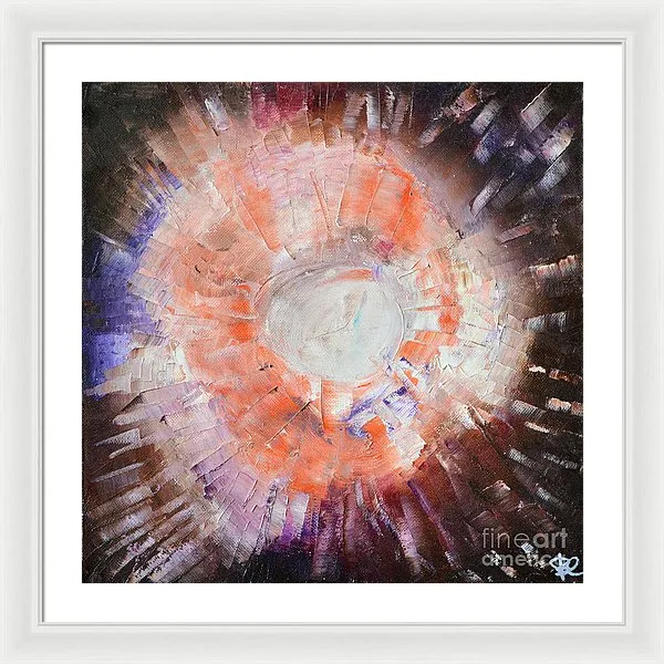 COSMIC BURST - Framed Print #1020