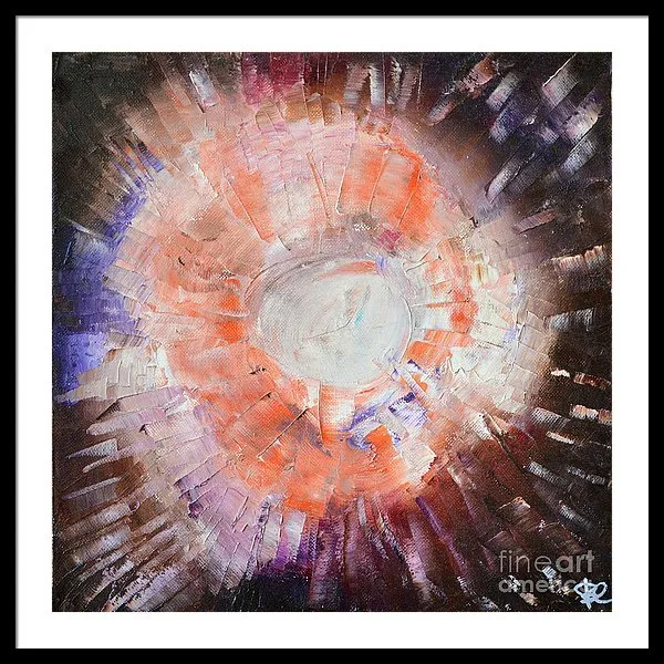 COSMIC BURST - Framed Print #1020