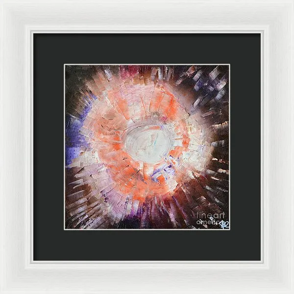 COSMIC BURST - Framed Print #1020