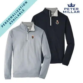 Delt Personalized Peter Millar Perth Stretch Quarter Zip