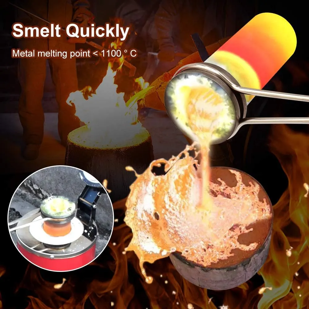 Electric Digital Metal Melting Furnace Kit