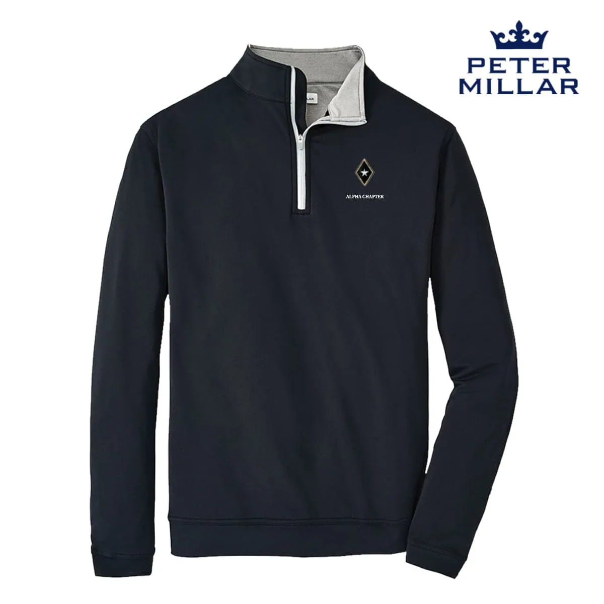 FIJI Personalized Peter Millar Perth Stretch Quarter Zip