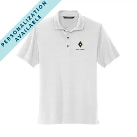 FIJI White Badge Polo