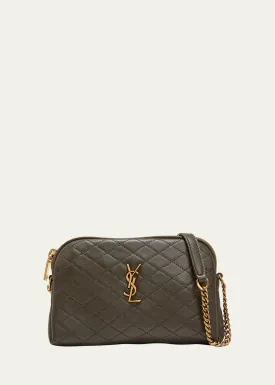 Gaby Mini YSL Crossbody Bag in Quilted Leather