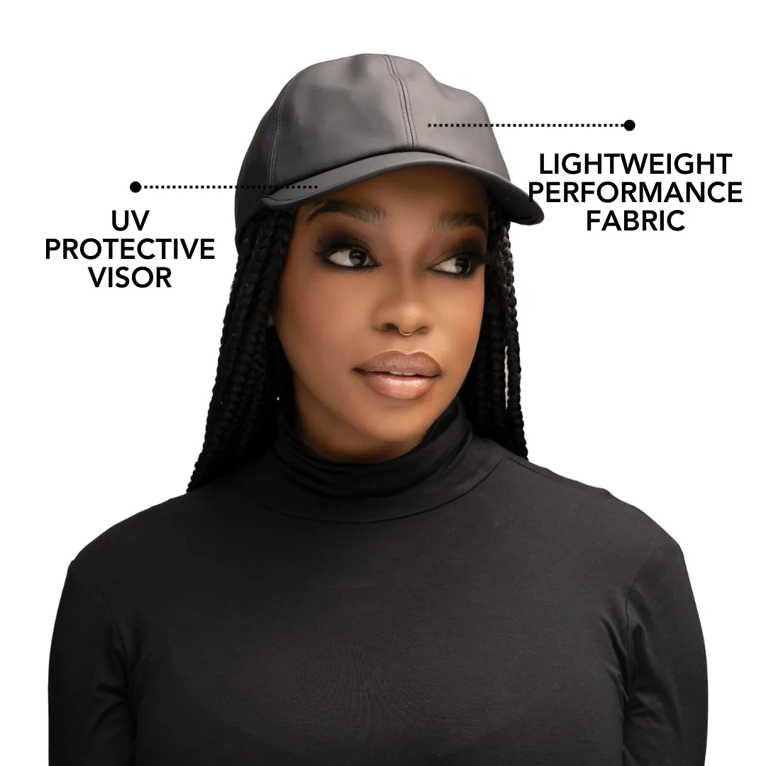 Hairbrella Satin-Lined, Waterproof Baseball Cap - Bundle (2)