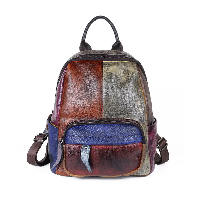 Handmade Leather Backpack for Women